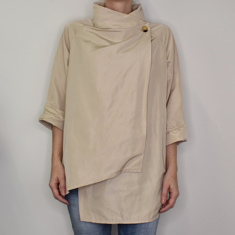 Poncho-tunika BEIGE