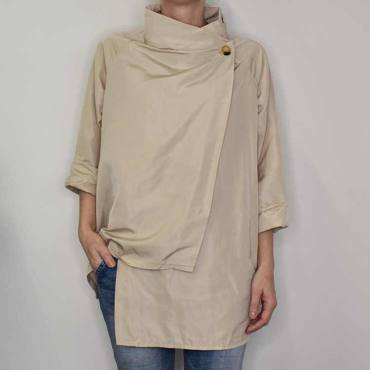 Poncho-tunika BEIGE