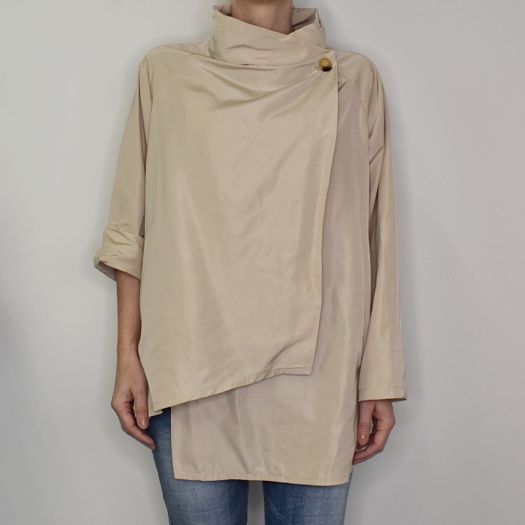 Poncho-tunika BEIGE