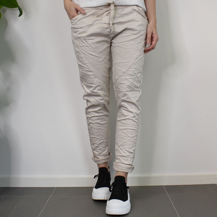Byxa med revär LJUSBEIGE