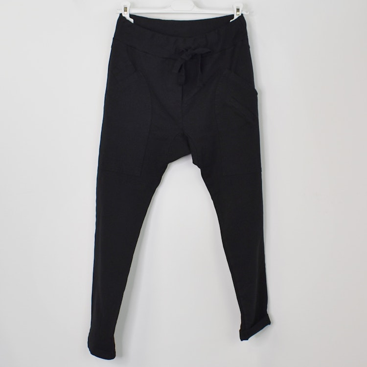 Sweatshirtbyxa Baggy SVART