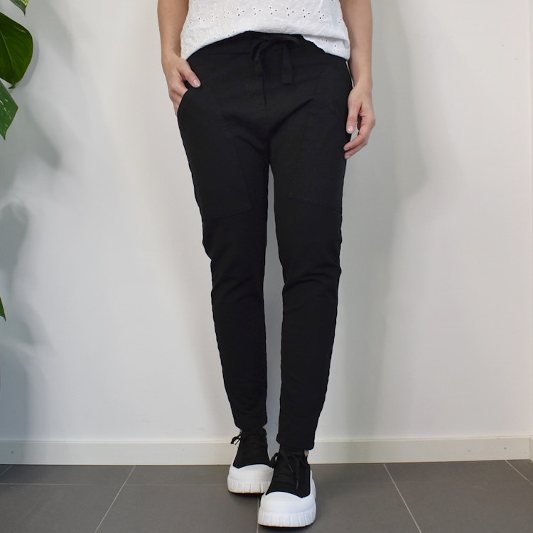 Sweatshirtbyxa Baggy SVART