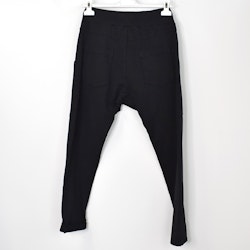 Sweatshirtbyxa Baggy SVART