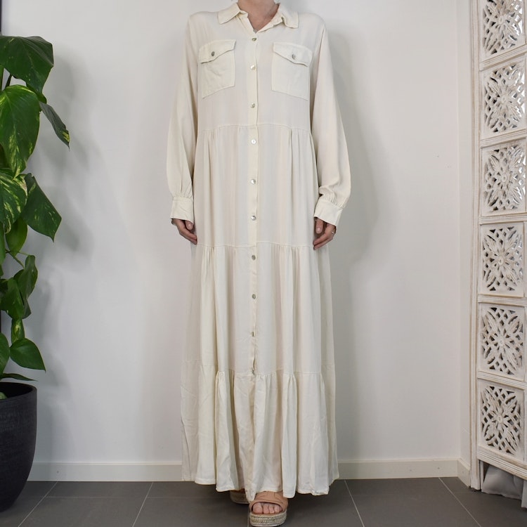 Klänning Boho CREME - Stajl Agenturer