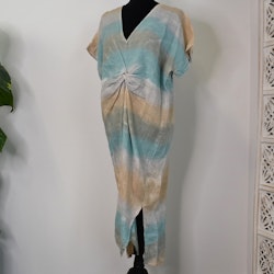 Linnekaftan Diora BATIK AQUA - Stajl Agenturer