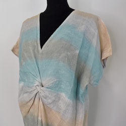 Linnekaftan Diora BATIK AQUA - Stajl Agenturer