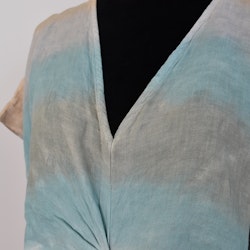 Linnekaftan Diora BATIK AQUA - Stajl Agenturer
