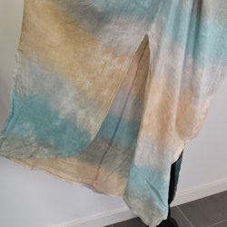Linnekaftan Diora BATIK AQUA - Stajl Agenturer