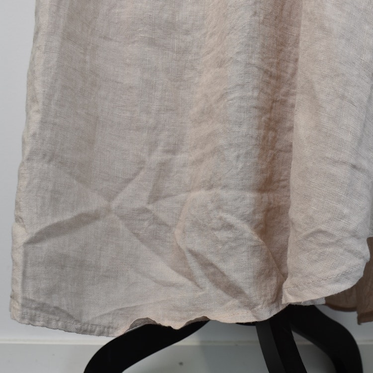 Linneklänning Vera Over Sized BEIGE - Stajl Agenturer