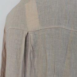 Linneklänning Vera Over Sized BEIGE - Stajl Agenturer