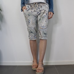 Shorts Capri Mönstrade BEIGE