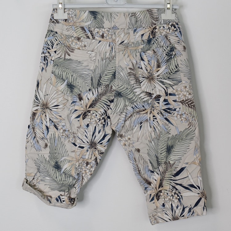 Shorts Capri Mönstrade BEIGE