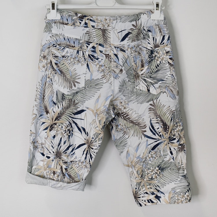 Shorts Capri Mönstrade VIT