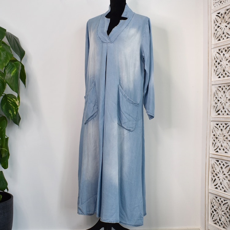 Klänning Amalia DENIM - Stajl Agenturer