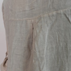 Skjortklänning med fickor BEIGE