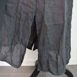 Skjortklänning med fickor ANTRACIT