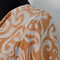 Klänning Mönstrad BEIGE