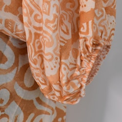 Klänning Mönstrad BEIGE