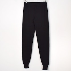 Finstickade leggings Timea SVART - Mix By Heart
