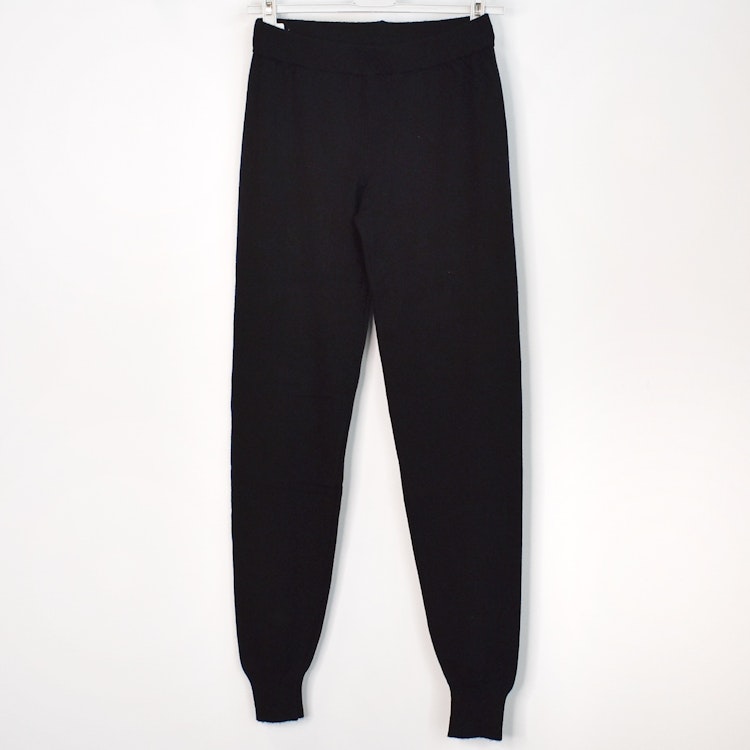 Finstickade leggings Timea SVART - Mix By Heart