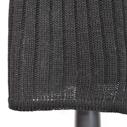 Set Stickad Tröja & Kjol SVART