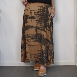 Kjol Amelia Mönstrad GOLD - Nowomanslabel