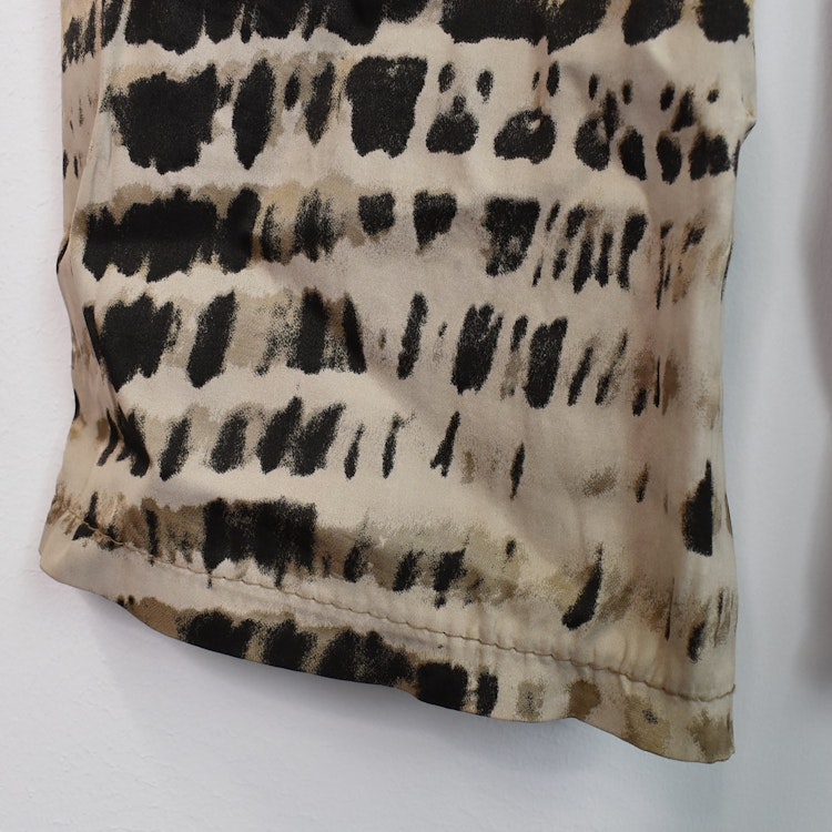 Byxa Cilla TIE DIE SVART - Nowomanslabel
