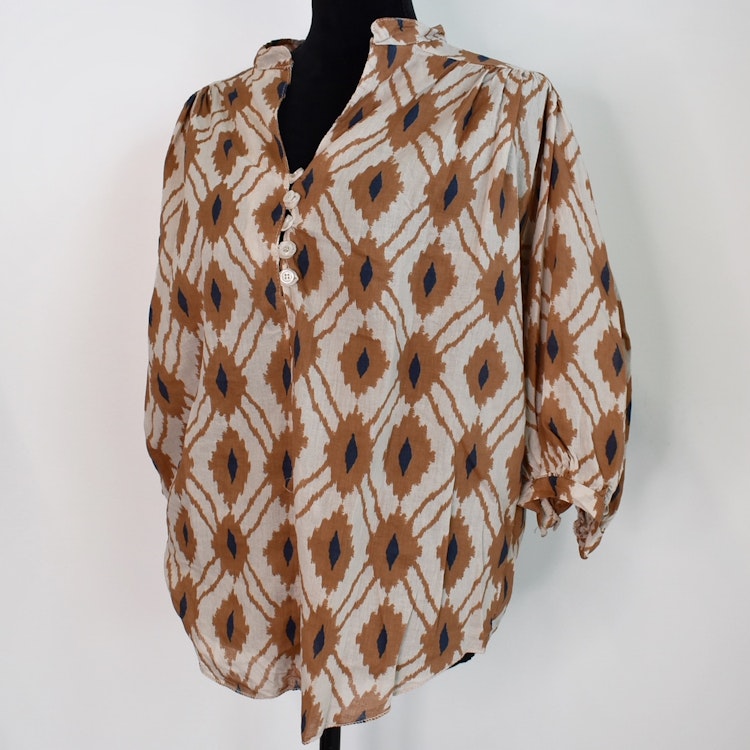 Blus Zara Inka BRUN - Nowomanslabel