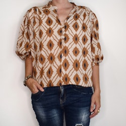 Blus Zara Inka BRUN - Nowomanslabel