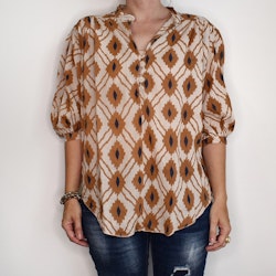 Blus Zara Inka BRUN - Nowomanslabel