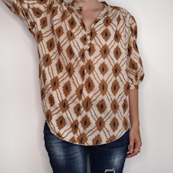 Blus Zara Inka BRUN - Nowomanslabel