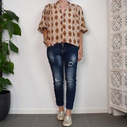 Blus Zara Inka BRUN - Nowomanslabel