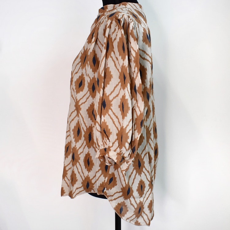 Blus Zara Inka BRUN - Nowomanslabel
