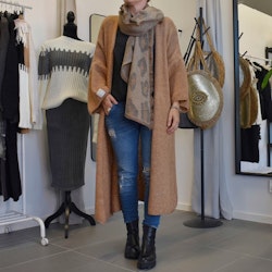 Jeans Ankellånga Med Paljetter DENIM