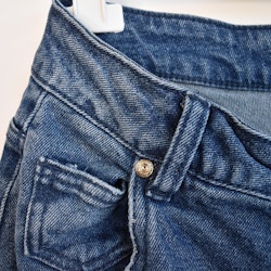 Jeans Ankellånga Med Paljetter DENIM