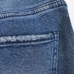 Jeans Ankellånga Med Paljetter DENIM