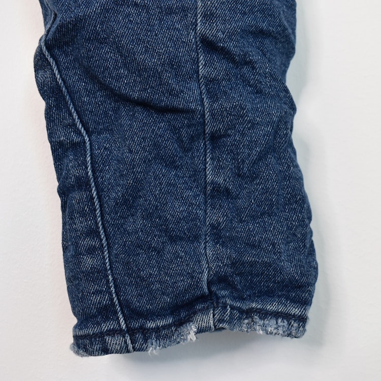 Jeans Ankellånga Med Paljetter DENIM
