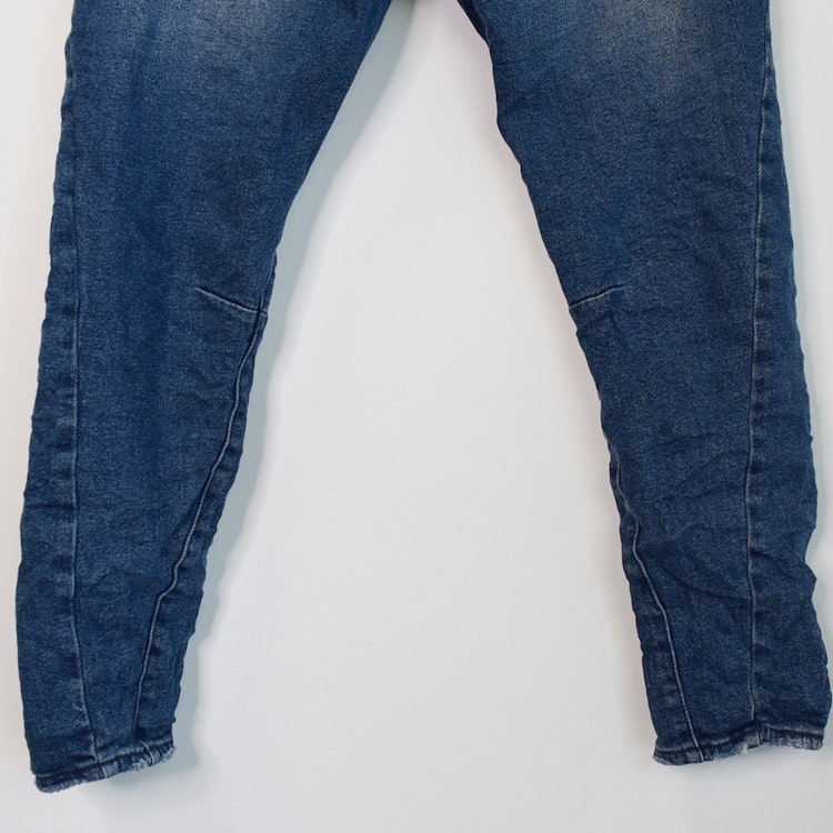 Jeans Ankellånga Med Paljetter DENIM