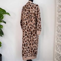 Lång Cardigan Recycled LEOPARD