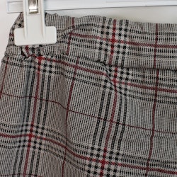 Stretchig Byxa Rutig MÖRKBEIGE - Stajl Agenturer