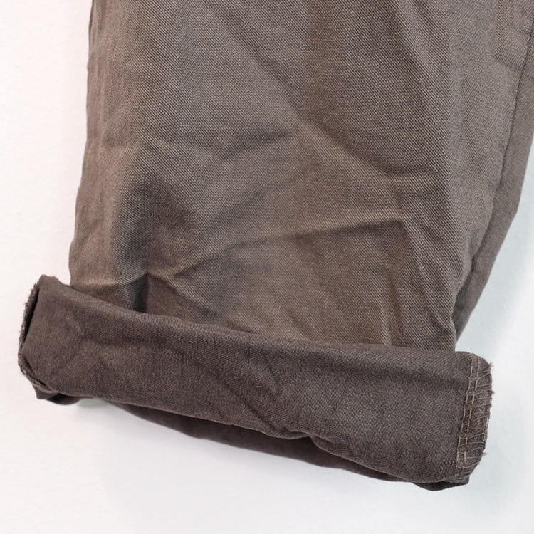 Stretchig Byxa med Spets TAUPE