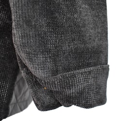 Skjortjacka Quiltad/Velour SVART