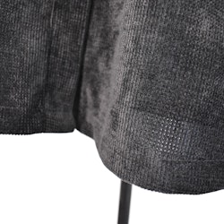 Skjortjacka Quiltad/Velour SVART