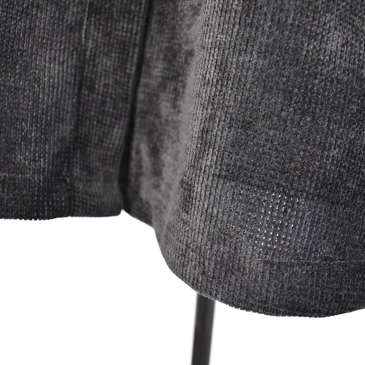 Skjortjacka Quiltad/Velour SVART