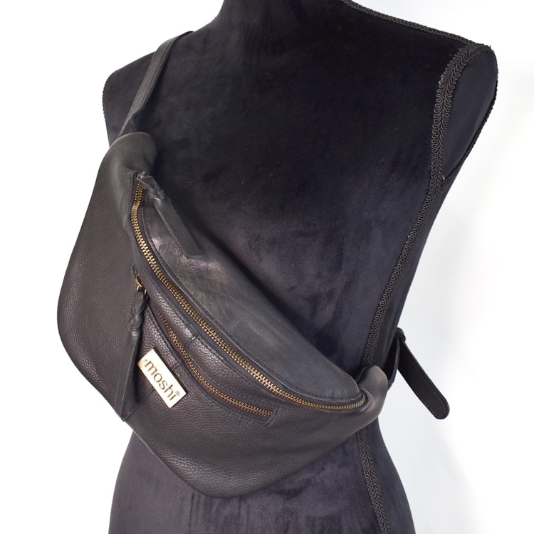 Belt Bag Ester DUSTY BLACK - The Moshi