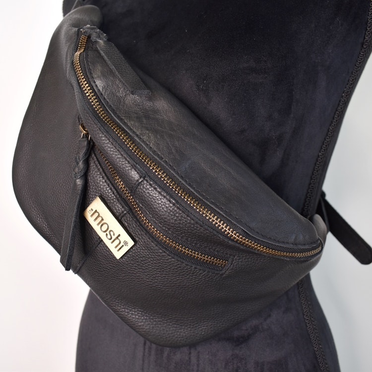 Belt Bag Ester DUSTY BLACK - The Moshi