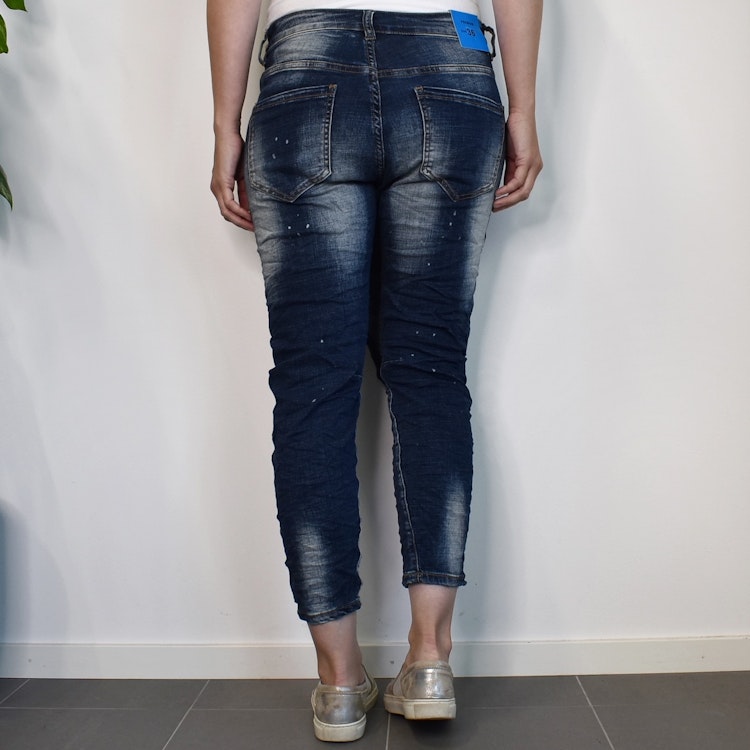 Jeans New York SLITEN BLÅ - Nowomanslabel