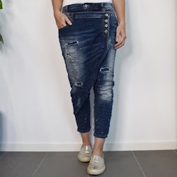 Jeans New York SLITEN BLÅ - Nowomanslabel