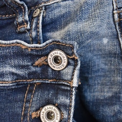 Jeans New York SLITEN BLÅ - Nowomanslabel