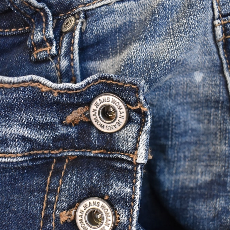 Jeans New York SLITEN BLÅ - Nowomanslabel
